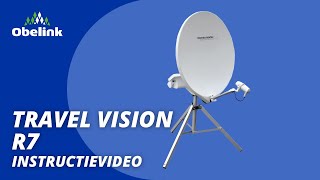 Travel Vision R7 schotelantenne installeren  Instructievideo  Obelink [upl. by Adiuqal]