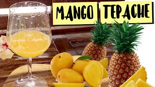 Mango Tepache  Tepache Second Fermentation  Probiotic Rich Drink From Pineapple Skin [upl. by Jarv]