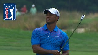 Best of Tiger Woods approaches into par 5s [upl. by Maggee]