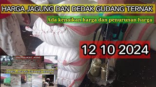 Harga JAGUNG dan Dedak 12 10 2024 [upl. by Kresic]