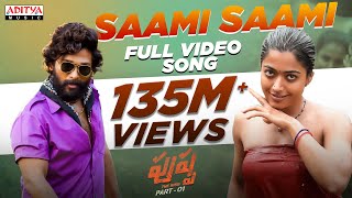 Saami Saami Full Video Song Telugu  Allu Arjun Rashmika  Pushpa Songs  DSP  Sukumar [upl. by Valene]