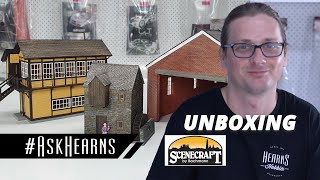 SceneCraft Model Railway Buildings  Unboxing  askHearns [upl. by Emolas873]