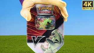 Opening Pokémon Tyranitar V Strikers Tin With Nice Hits [upl. by Shulamith647]