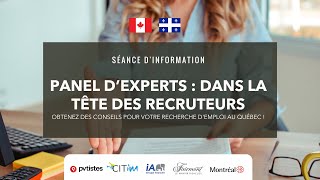 Se faire recruter au Québec  au Canada  conseils demployeurs québécoises [upl. by Asiilanna181]