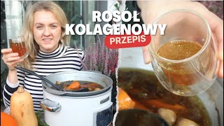 Przepis na kostny rosół kolagenowy [upl. by Ruvolo]