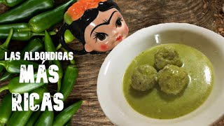 ¿Como hacer albóndigas en salsa verde  A mi estilo [upl. by Prior]