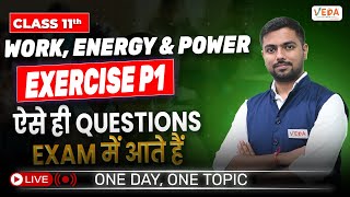 Exercise  Part 1  Work Energy amp Power  Class 11  Physics  One Day One Topic [upl. by Phelips]