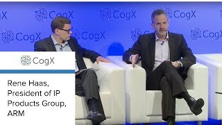 CogX 2018  Rene Haas President of IP Products Group ARM  CogX [upl. by Evatsug]