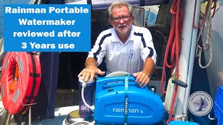 Rainman Portable Watermaker DemoReview after 3 Years use How we make fresh drinking water on boat [upl. by Grigson]