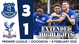 INCREDIBLE CLIMB UNDER ANCELOTTI CONTINUES  EXTENDED HIGHLIGHTS EVERTON 31 CRYSTAL PALACE [upl. by Byrn40]