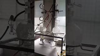 Double distillation of water for making a culture medium distilled water biology zoology acroy27 [upl. by Laidlaw2]