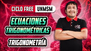 TRIGONOMETRÍA 📐 Ecuaciones trigonométricas 📌 CICLO FREE [upl. by Nerro]