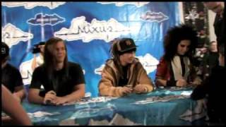 Firma de autógrafos Tokio Hotel 29 de Agosto 2008 Mixup Cuicuilco Universal Music México [upl. by Dame]