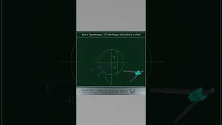 How to Draw a Heptadecagon 17 Side Polygon Inscribed in a Circle shorts geometry [upl. by Marshal]