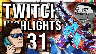 TWITCH HIGHLIGHTS 31  GIGACHAD CSGO MOMENTS [upl. by Engvall751]