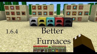 Mod Better Furnaces para Minecraft 164  Crafteos tiempos comparaciones y más [upl. by Zenger911]