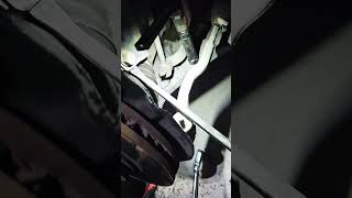 How to Tighten Outer Tie Rod That Keeps Spinning automechanic mechanic tierodend tierod rust [upl. by Radnaxela92]