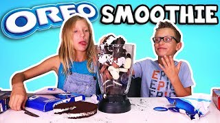 OREO SMOOTHIE CHALLENGE [upl. by Wakeen]