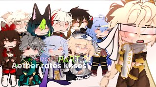 Read desc Aether rates kisses 2  cringe  AETHER HAREM [upl. by Aikram]