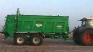 TEBBE HS 180 mit Fendt 930 Seiringer Umweltservice [upl. by Palmer]