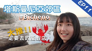 【澳洲・塔斯】塔斯曼尼亞郊區Bicheno｜ 大推！一定要去的龍蝦店🦞｜Tasmania 塔斯曼尼亞篇 EP11｜卡菲 Cathy [upl. by Eednil]