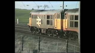 British Rail 1989  ECML at Burton Coggles Lincs [upl. by Reina]