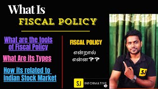 What Is Fiscal Policy  How its related to Indian Stock Market learning [upl. by Bounds]