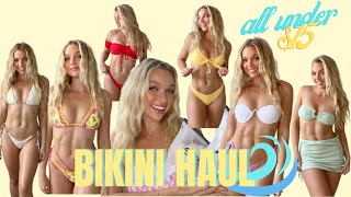 SHEIN BIKINI TRYON HAUL  SUMMER 2022  All Swimsuits Under 15 [upl. by Leumel]