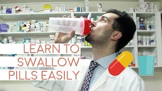 How To Swallow Tablets Easily  Best Easy Way Technique To Swallow Capsules  Difficulty Swallowing [upl. by Crystal]