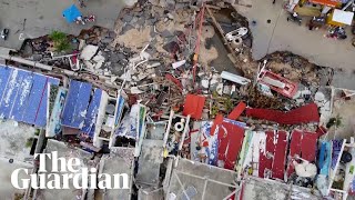 Acapulco drone footage shows destruction wreaked by Hurricane John [upl. by Vincenta732]