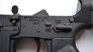 Spikes Tactical multi caliber complete AR lower receiver [upl. by Einned]