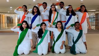 Ma Tujhe Salam  Vande Mataram  AR Rahman l Independence Day Republic Day Dance Choreography [upl. by Sucram77]