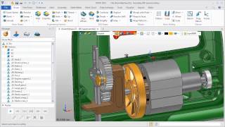 ZW3D Assembly Design Introduction [upl. by Lynnett]