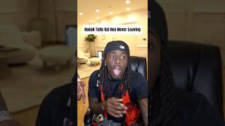 Kodak Tells Kai Cenat Hes Never Leaving kodakblack kaicenat clips funny funnyvideos fyp [upl. by Mcdougall]