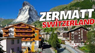 Zermatt Switzerlands Most Stunning Village Ever [upl. by Cedar623]