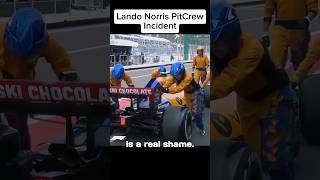 Lando Norris Pit Crew Incident f1 pitstop formula1 [upl. by Rosner]