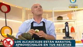 Recetas sin carne Alcaucil en diversas opciones muy económico parte 1 [upl. by Watters]