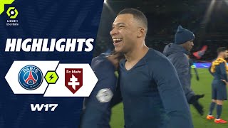 PARIS SAINTGERMAIN  FC METZ 3  1  Highlights  PSG  FCM  20232024 [upl. by Atterg504]