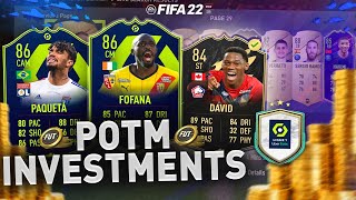 BEST INVESTMENTS FOR THE LIGUE 1 POTM😱  FIFA 22 Ligue 1 Player Of The Month Investments Guide [upl. by Havens]