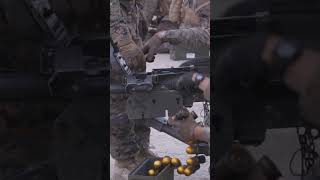 Machine Gunner Test Fires Grenade Launcher [upl. by Calida]