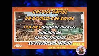 I Monelli Latte per me No milk today KARAOKE FAIR USE [upl. by Anoit]