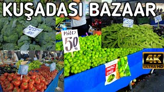 KUŞADASI AYDIN TÜRKİYE BAZAAR  17 May 2024  4k UHD 60fps [upl. by Neirrad]