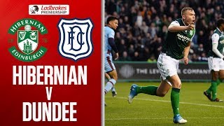 Hibernian 22 Dundee  Hibs and Dundee Share the Spoils  Ladbrokes Premiership [upl. by Prady899]