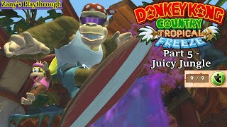 Donkey Kong Country Tropical Freeze Puzzle Piece Playthrough Part 5 [upl. by Terry55]