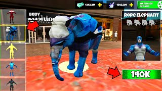 Rope Hero Buy New Rope Elephant in Rope Hero Vice Town 😱  Gta V  Rope Hero Vice Town [upl. by Littell]