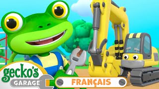 Mystères mécaniques boueux  Le Garage de Gecko｜Camions pour enfants [upl. by Carrew]