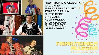 FISARMONICA 🪗 TOP10 Raccolta di Polche quotFISARMONICA ALLEGRAquot Musicainballo [upl. by Niwri708]