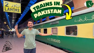 Lahore to Islamabad Train Journey  Trains in Pakistan 🇵🇰 [upl. by Attenhoj]