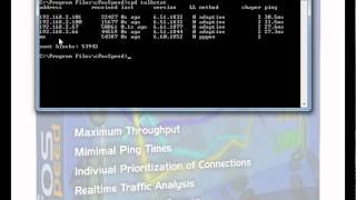 cFosSpeed 660  How to use Net Talk via the cFosSpeed console [upl. by Jordison]