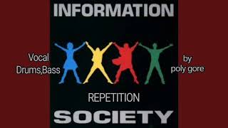 Information Society  Repetition vocaldrumsbass by poly gore informationsociety [upl. by Amand]